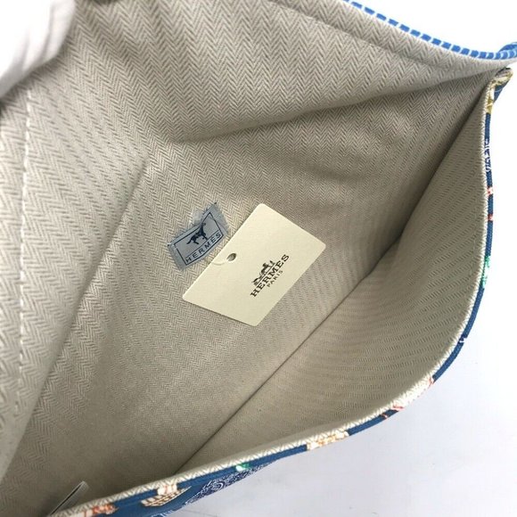 authenticity guaranteed HERMES flat Western Company GM envelope case - Picture 13 of 16